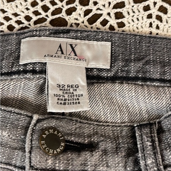 Armani exchange grey lightweight denim size 32 reg. New without tags - Picture 7 of 8